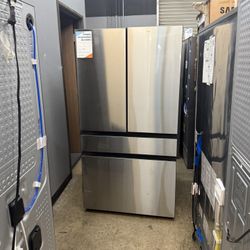 Samsung - Bespoke 29 Cu Ft 4-Door French Door Refrigerator Water Dispenser And Autofill Water Pitcher In Stainless Steel 