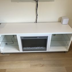 Tv Stand With Built In Space Heater