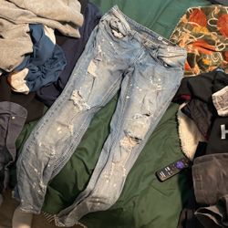 Empyre Ripped Skinny Jeans 