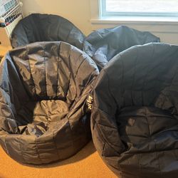Big Joe Beanbag Chairs (4)