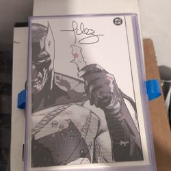 DC COMIC BATMAN 1 JAVI FERNANDEZ SIGNED SECERT DROP LE 300 W/ COA NYCC 2025