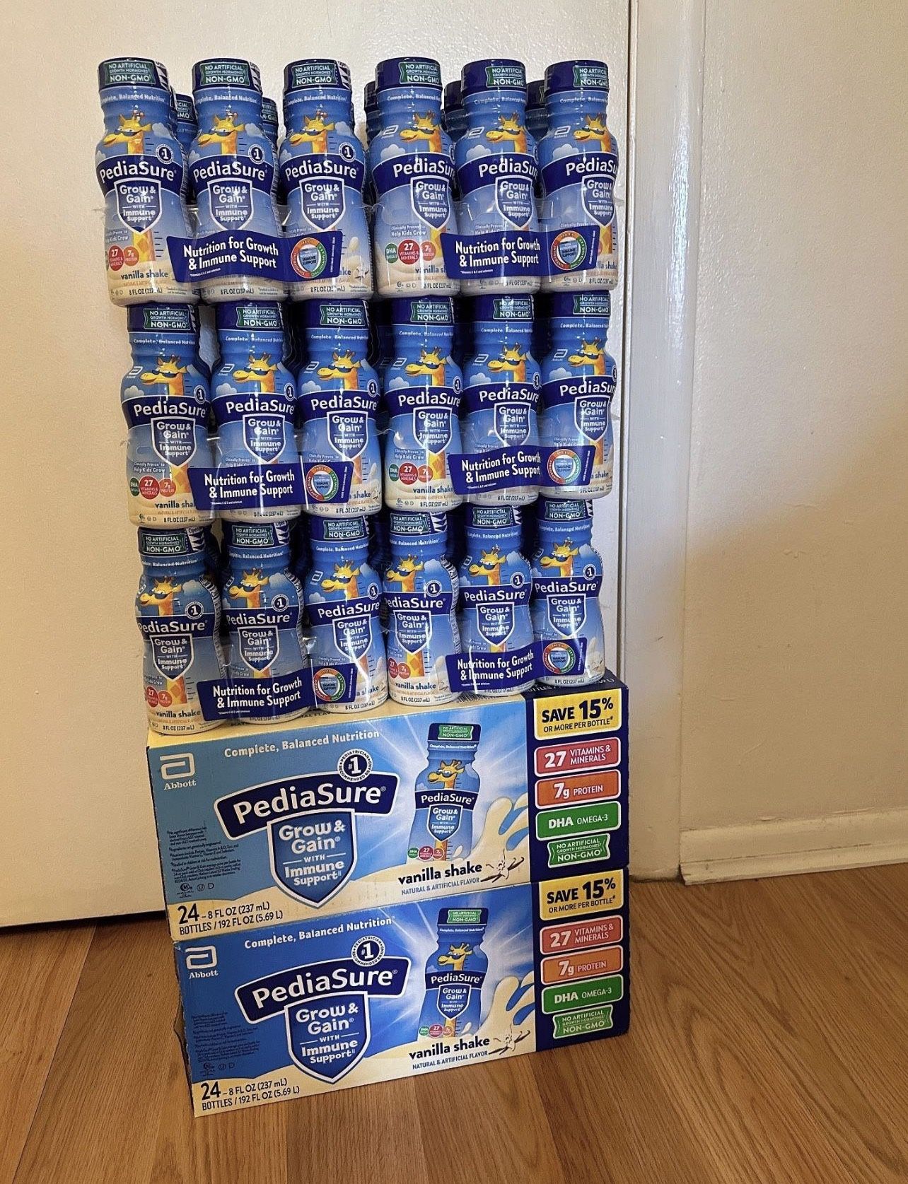 PediaSure Vanilla 8 Fl Oz (Pack of 24)