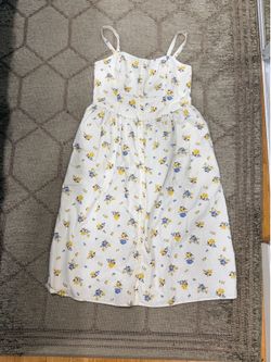 Levi’s White Floral Summer Dress – Women’s XL 🌼