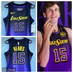 Lakers Reaves Jersey S M L XL XXL 
