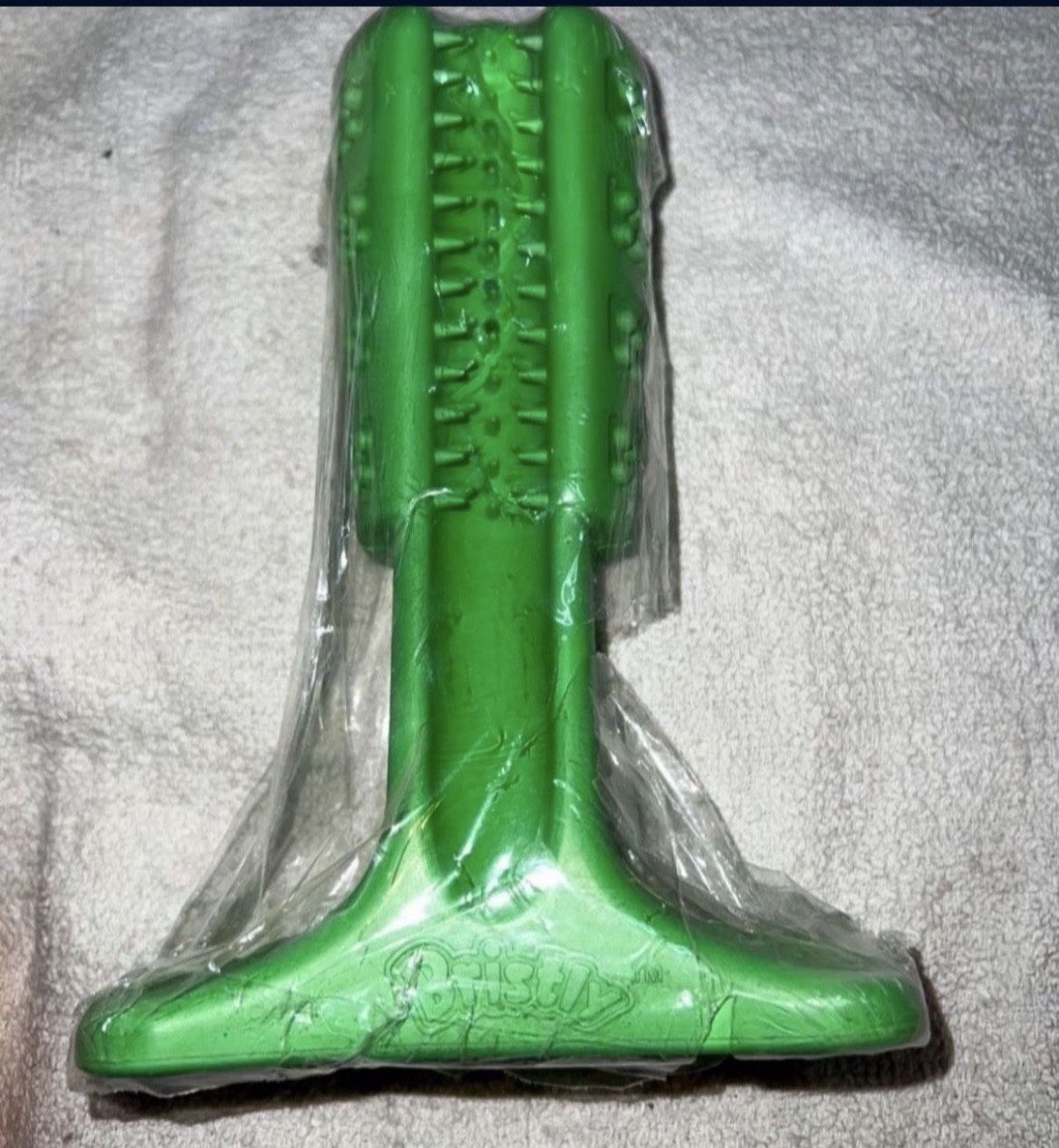 Dog Chew Toy Teeth Cleaning 7” Bristly New