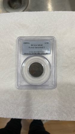 1809/6 Half Cent Coin