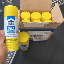 Yellow Indoor/Outdoor Spray Paint