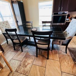 Ashley Dinning room Table with chairs