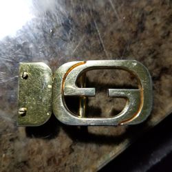Vintage Gucci GG Belt Buckle 