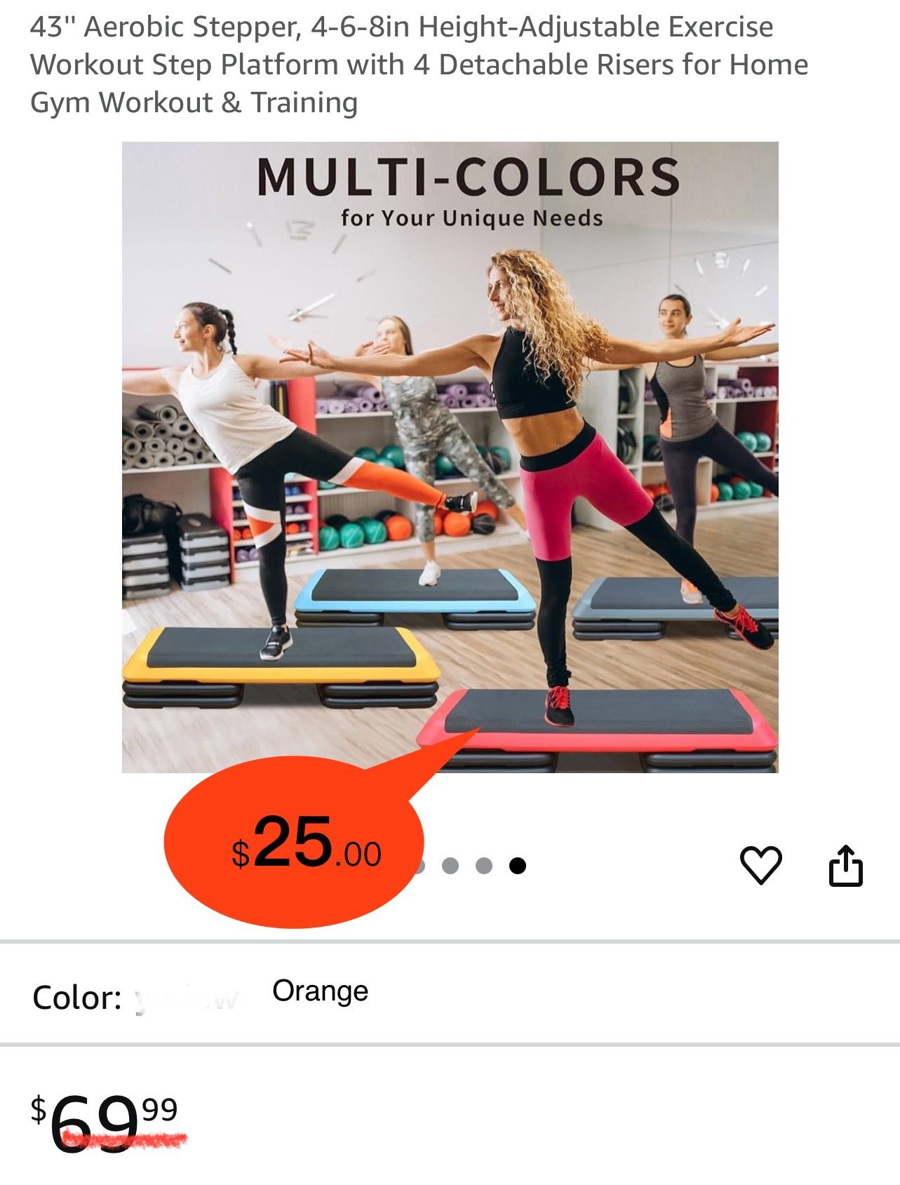 Aerobic Step Platform