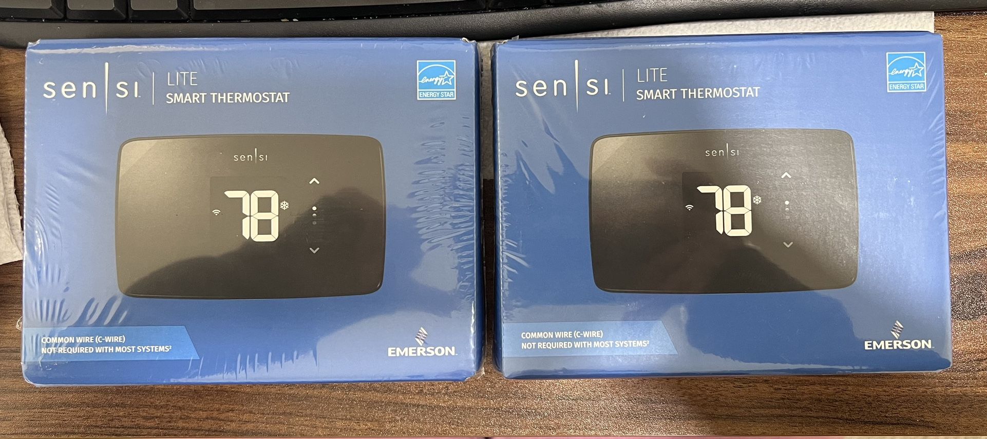 Two WiFi Thermostats NEW Never Opened