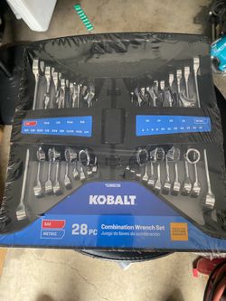 METRIC 28 PC Combination Wrench set