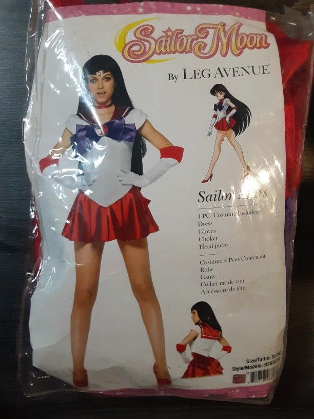Halloween Costume Women's Ladies Sexy Size XL Adult Sailor Moon Japanese Manga SchoolGirl