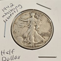 1942 P Walking Liberty Half Dollar 
