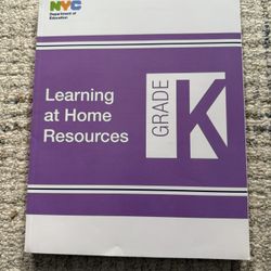 Grade K learning At Home Resources 