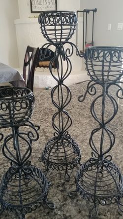 Candle holders, home decor