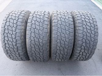 (4) 305/70R17 Nitto All Terrain