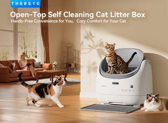 Self-Cleaning Cat Litter Box.