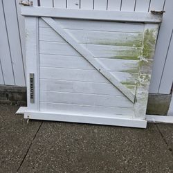 Vinyl Fence Door