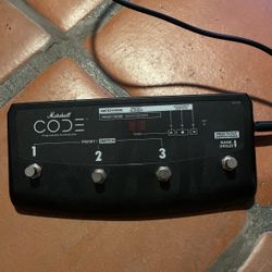 Marshall Code Foot Pedal