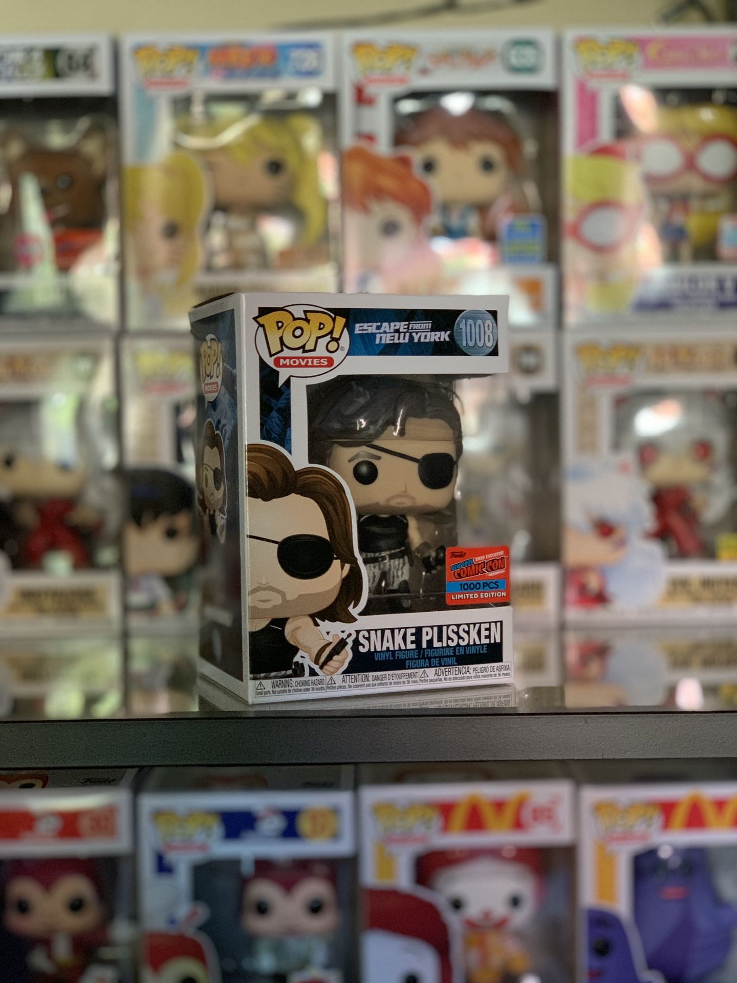 NYCC LE1000 Funko Pop Snake Plissken