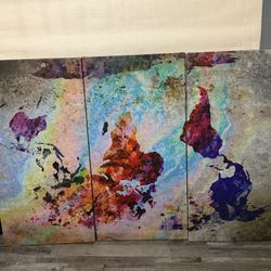 Hermosos Juegos De Cuadros De 3 Piezas Por $25