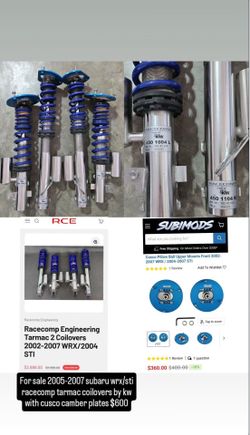 Subaru Coilovers 02-07