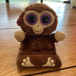 TY Monkey Phone Holder Beanie Baby 