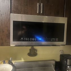 Samsung Over The Range Modern Microwave  $130 Or Best Offer 