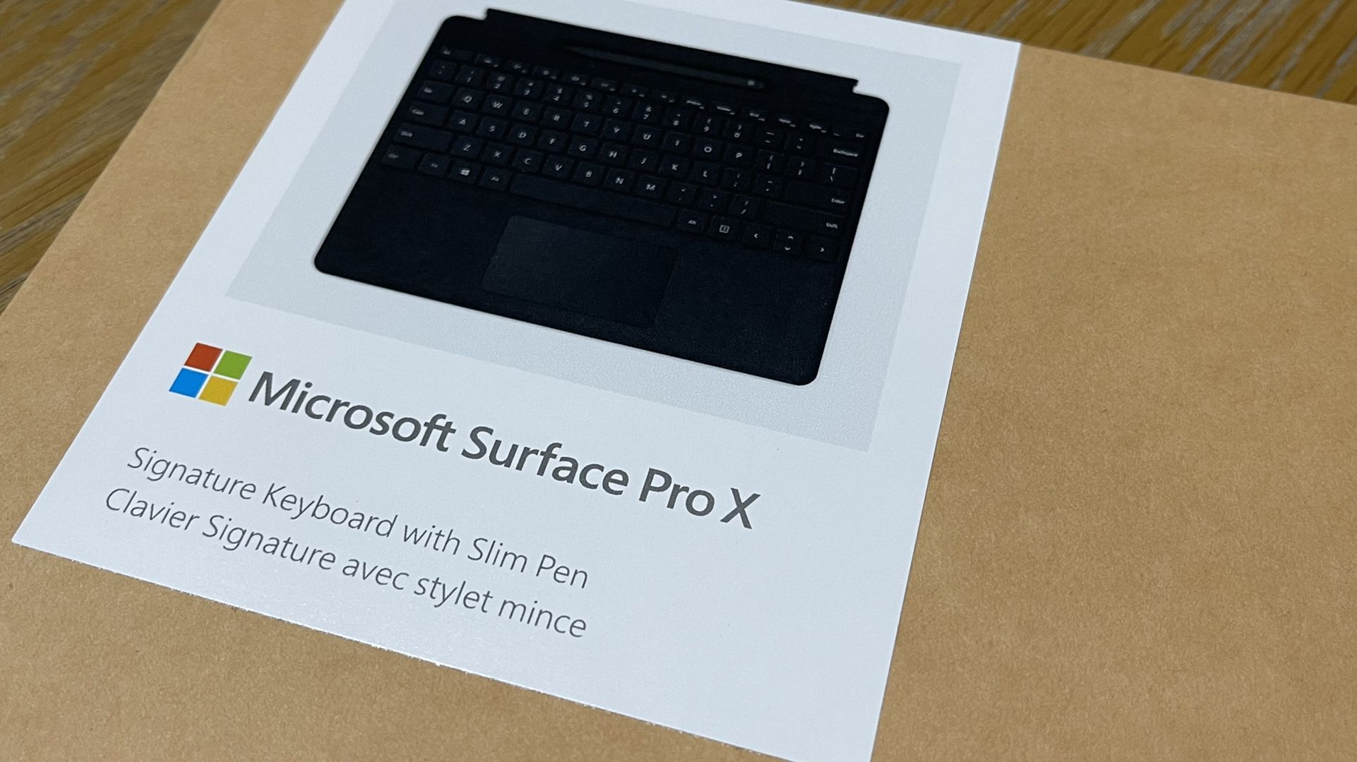 Surface Pro X Signature Keyboard with Slim Pen Black Microsoft