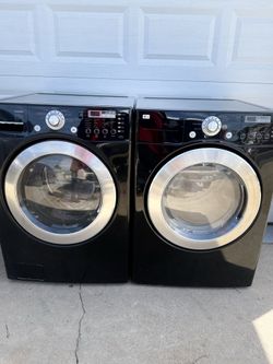LG washer and dryer