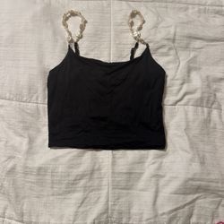 Black Crop Top