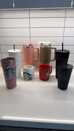 Starbucks cups