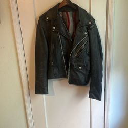 Vintage leather jacket