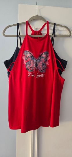 Women's halter top set, size XL