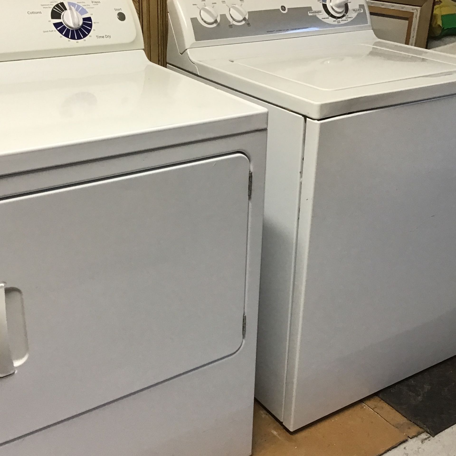 GE Dryer And Washer