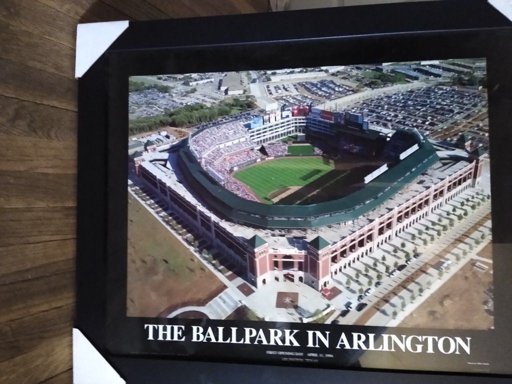 Ballpark In Arlington Picture Opening Day Rangers