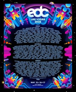 2 EDC GA Wristbands (Sat & Sun Portion)