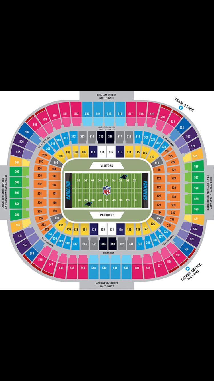Panthers vs bengals tickets for sale