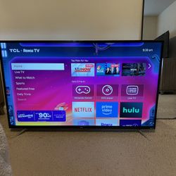 TCL 50" Class 4-Series 4K UHD HDR Roku Smart TV
