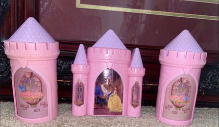 Castle cake topper 3 pcs