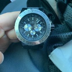 Invicta Aviator Rubber Band  Analog Wrist Watch 