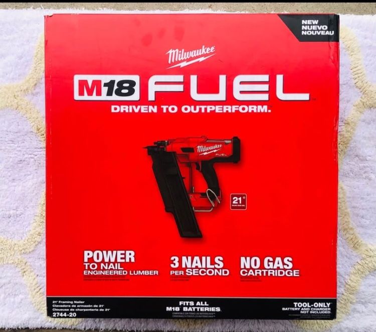 MILWAUKEE 21• Fraiming Nailer