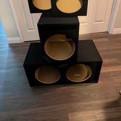 12 Inch Subwoofer Boxes. GROUND SHAKER. NEW