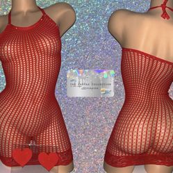 EXOTIC DANCE/ CLUB/ RAVE WEAR: 1 PIECE DRESS WITH RHINESTONES 