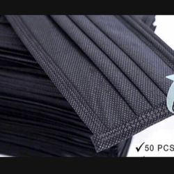 black face masks 3 box for $10 