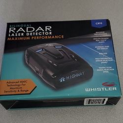 Whistler Radar Detector CR95 