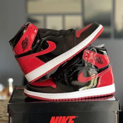 Jordan 1 High Retro “Patent Bred”