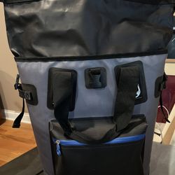 Welder Built Cooler Back Pack: New 