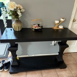 Black Console Table